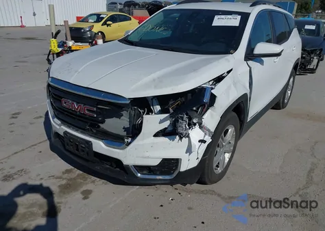 2022 GMC Terrain Fwd Sle z USA, uszkodzony, nr VIN 3GKALMEV2NL290005